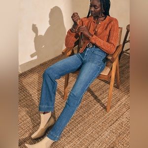 Faherty Stretch Terry Patch Pocket Pant